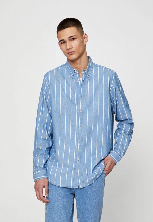 

Рубашка Pull&Bear, Голубой