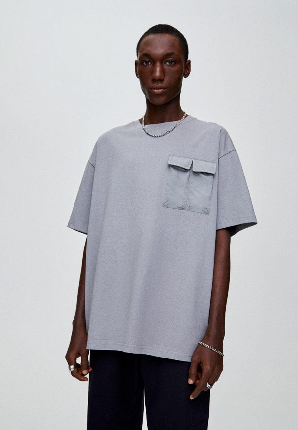 

Футболка Pull&Bear, Серый