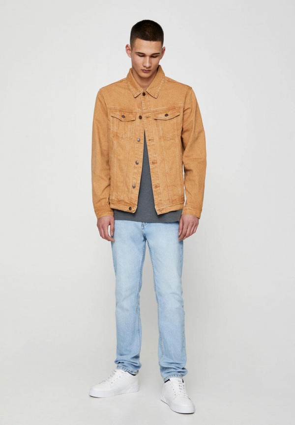 

Куртка джинсовая Pull&Bear, Коричневый