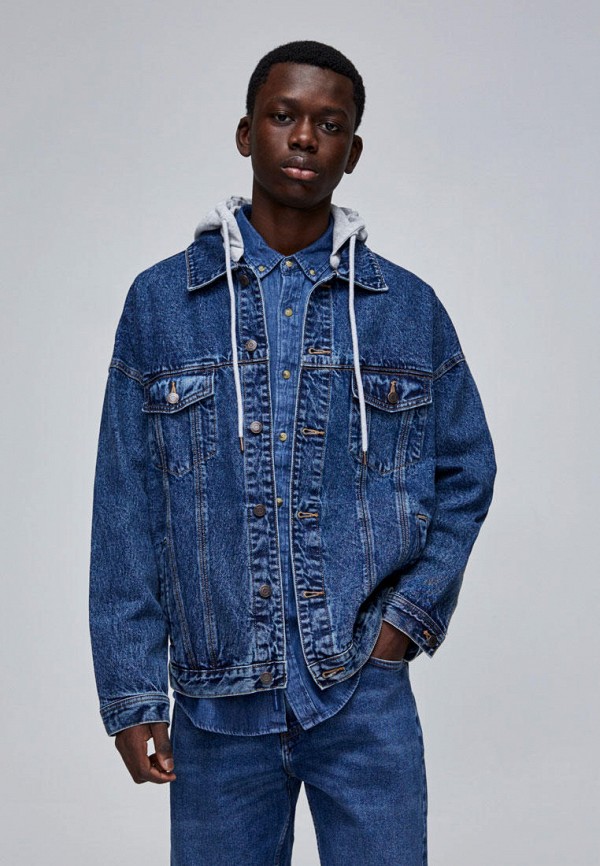 

Куртка джинсовая Pull&Bear, Синий