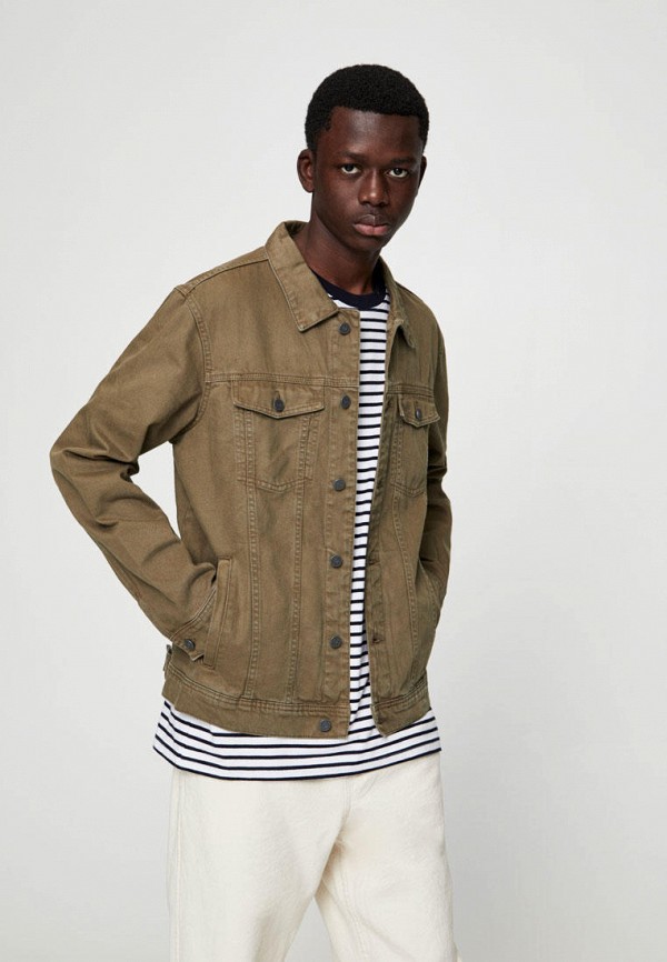 

Куртка джинсовая Pull&Bear, Хаки