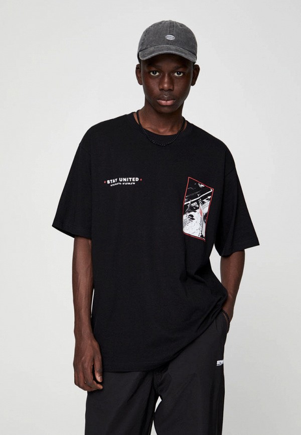 

Футболка Pull&Bear, Черный