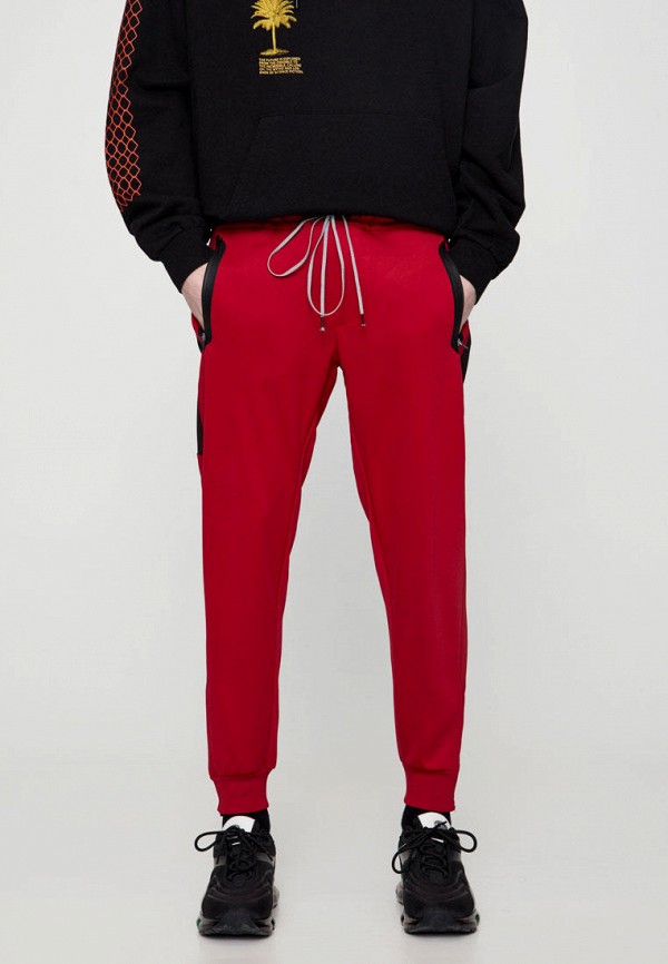 

Брюки спортивные Pull&Bear, Красный