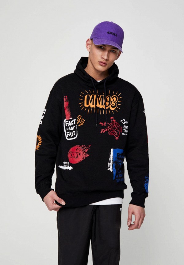 

Худи Pull&Bear, Черный, MARC MARQUEZ