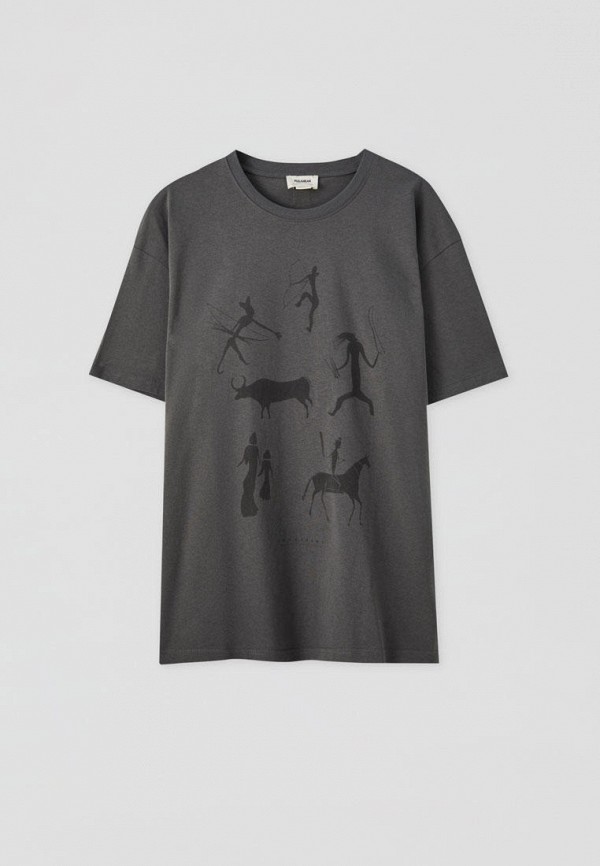 

Футболка Pull&Bear, Серый
