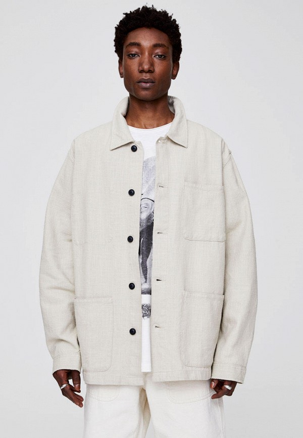 

Куртка Pull&Bear, Бежевый