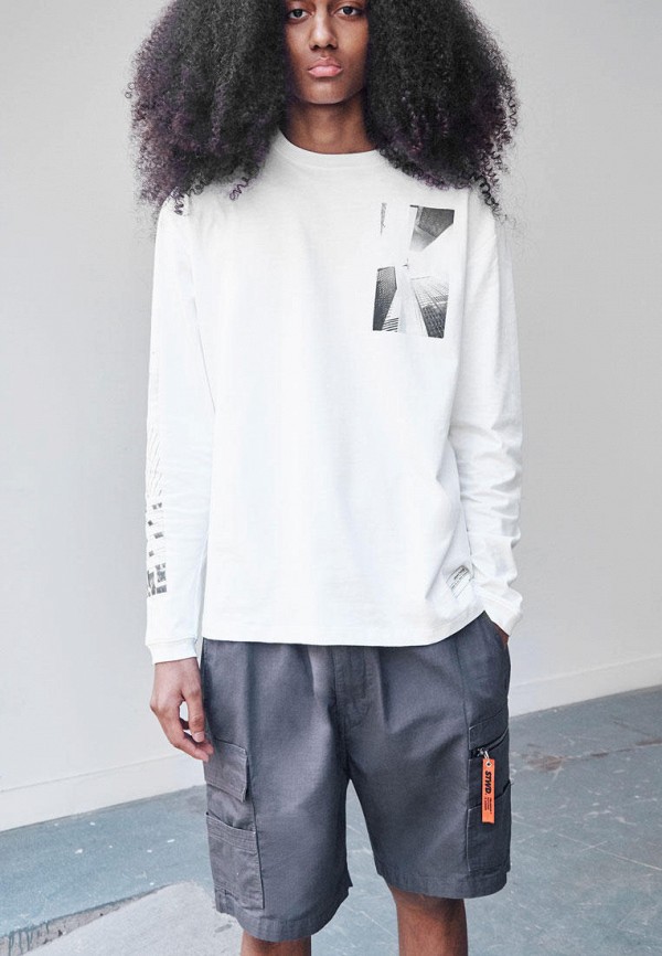 

Лонгслив Pull&Bear, Белый