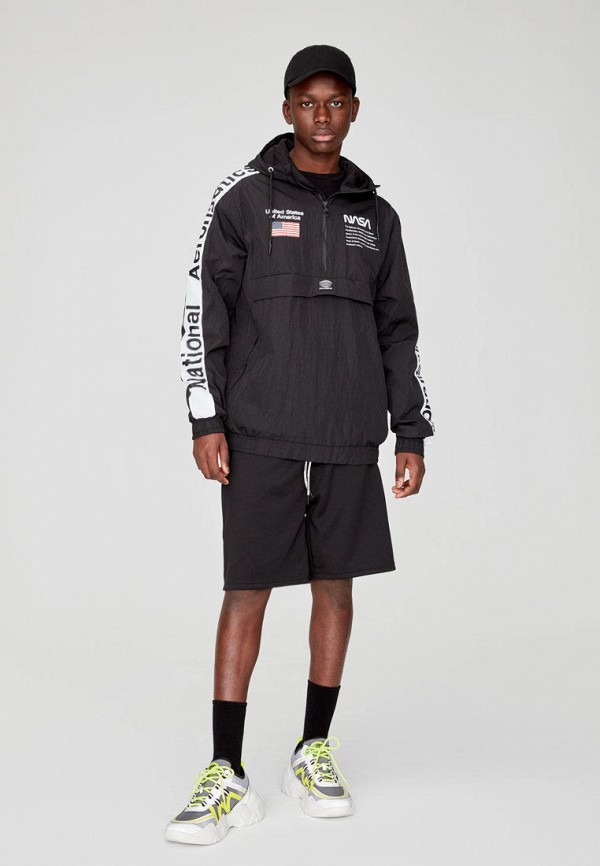 

Куртка Pull&Bear, Черный, NASA