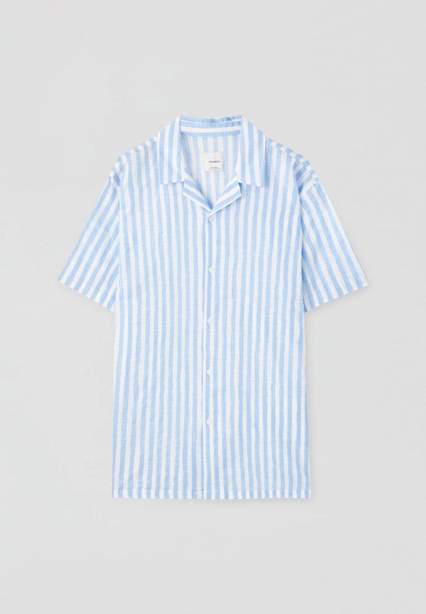

Рубашка Pull&Bear, Голубой