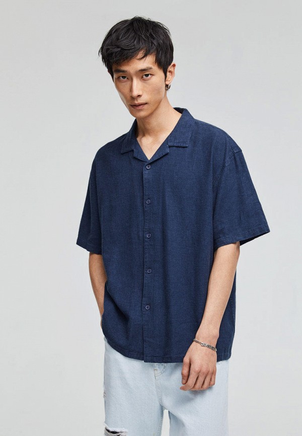 

Рубашка Pull&Bear, Синий