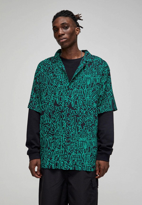 

Рубашка Pull&Bear, Черный