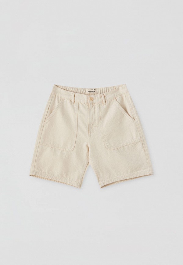 

Шорты джинсовые Pull&Bear, Бежевый