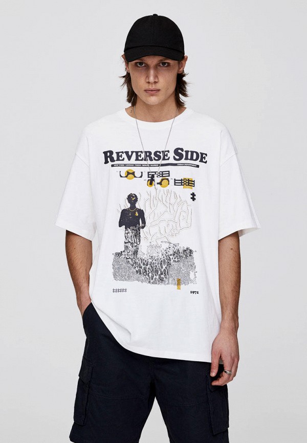 

Футболка Pull&Bear, Белый