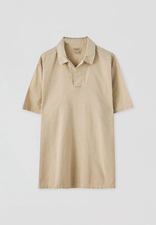 

Поло Pull&Bear, Бежевый