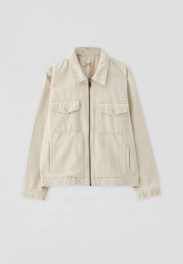 

Куртка джинсовая Pull&Bear, Бежевый
