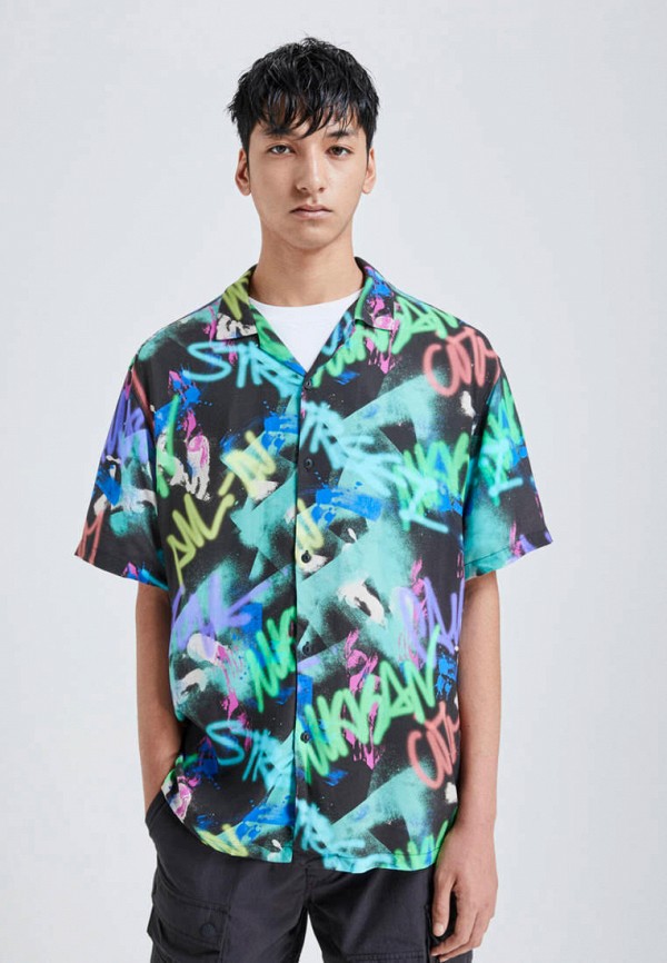 

Рубашка Pull&Bear, Разноцветный, Join Life