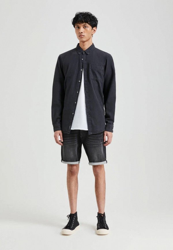 

Шорты джинсовые Pull&Bear, Черный