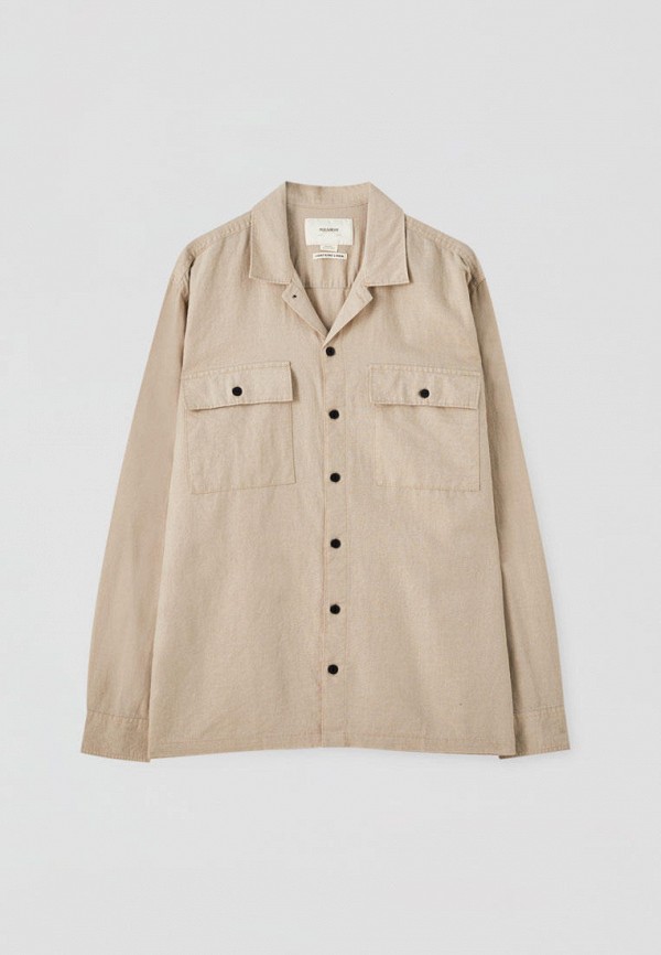 

Рубашка Pull&Bear, Бежевый