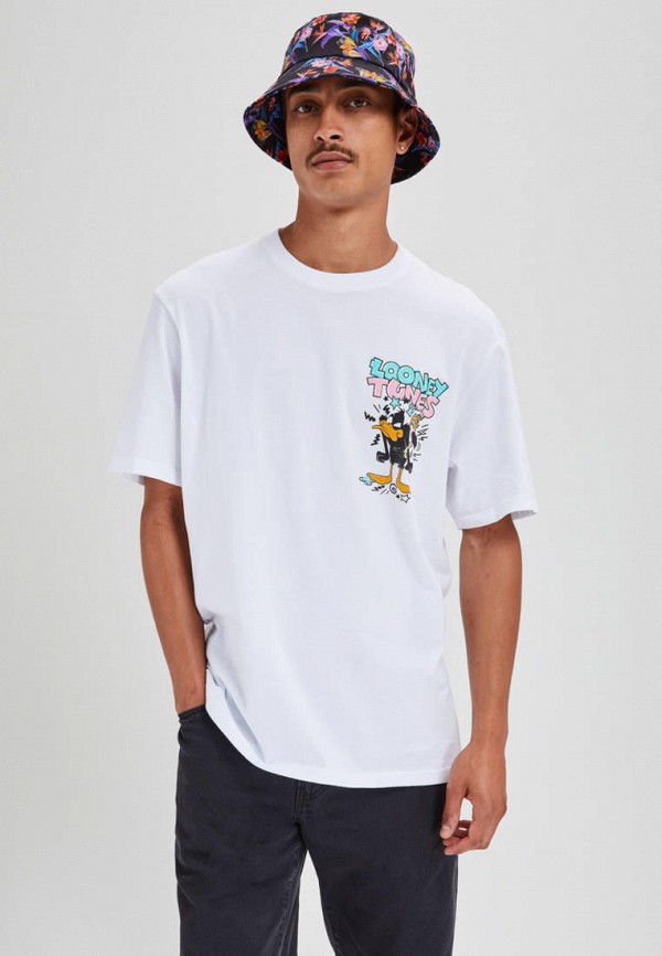 

Футболка Pull&Bear, Белый, WARNER