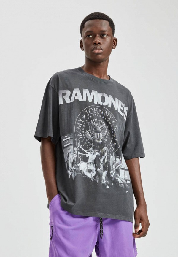 

Футболка Pull&Bear, Серый