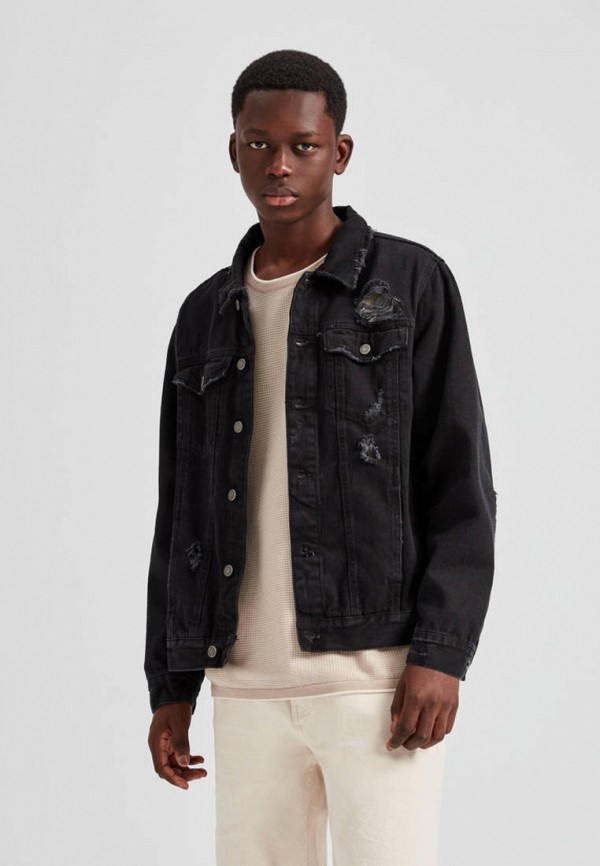 

Куртка джинсовая Pull&Bear, Черный