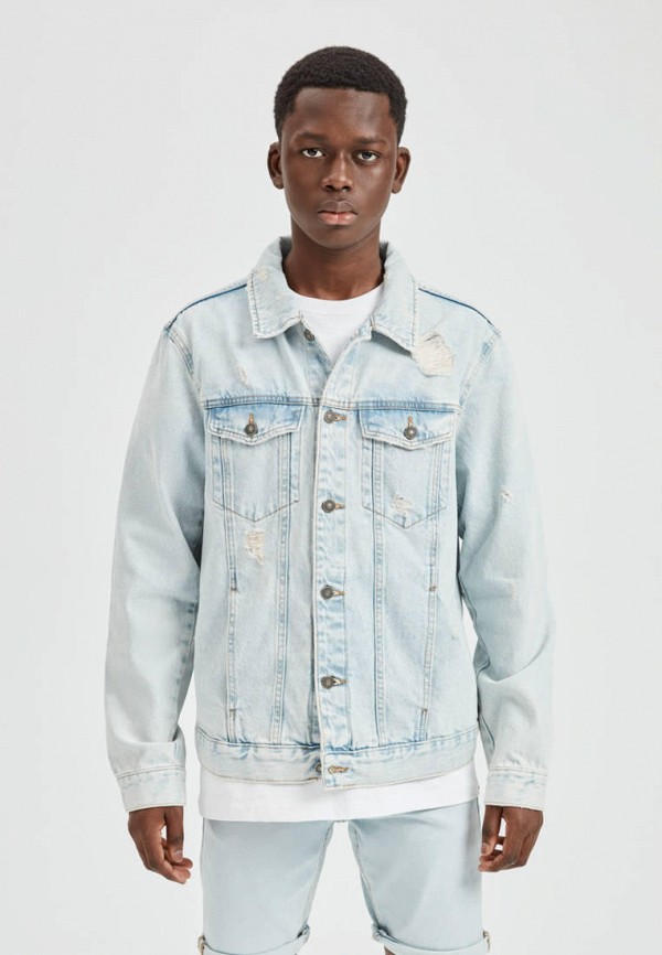 

Куртка джинсовая Pull&Bear, Голубой