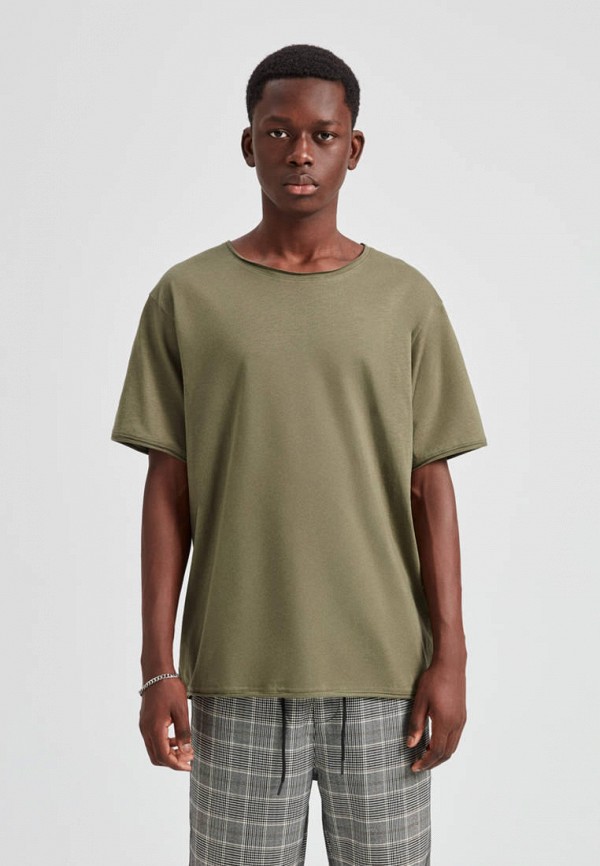 

Футболка Pull&Bear, Хаки