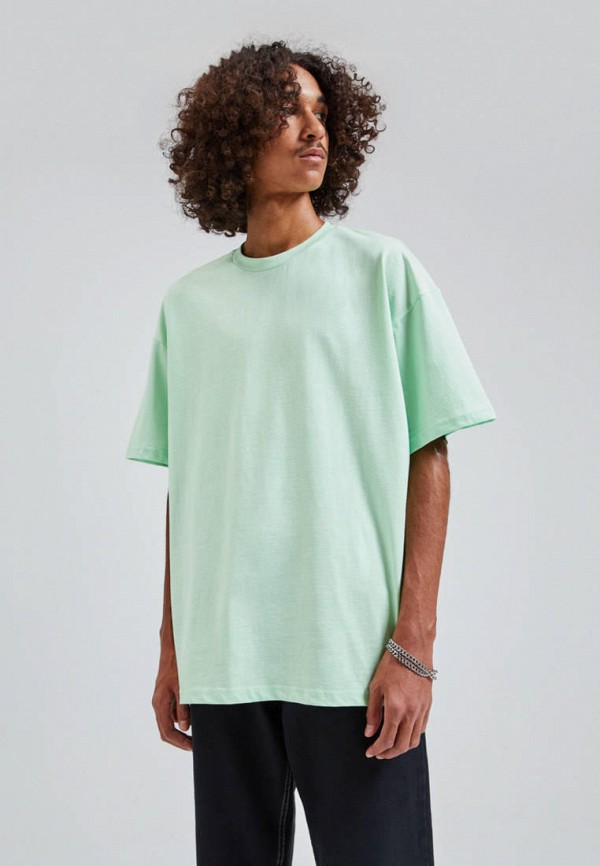 

Футболка Pull&Bear, Бирюзовый, Join Life