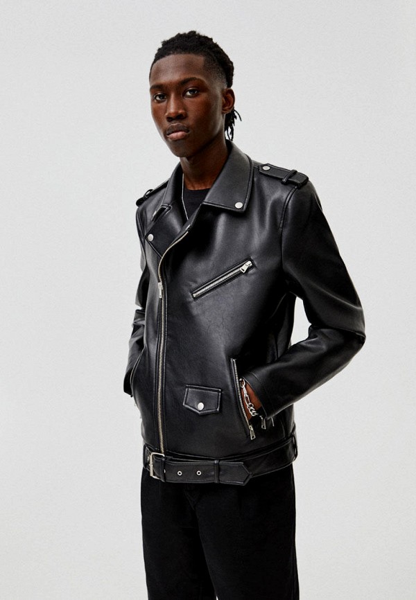 фото Куртка кожаная pull&bear