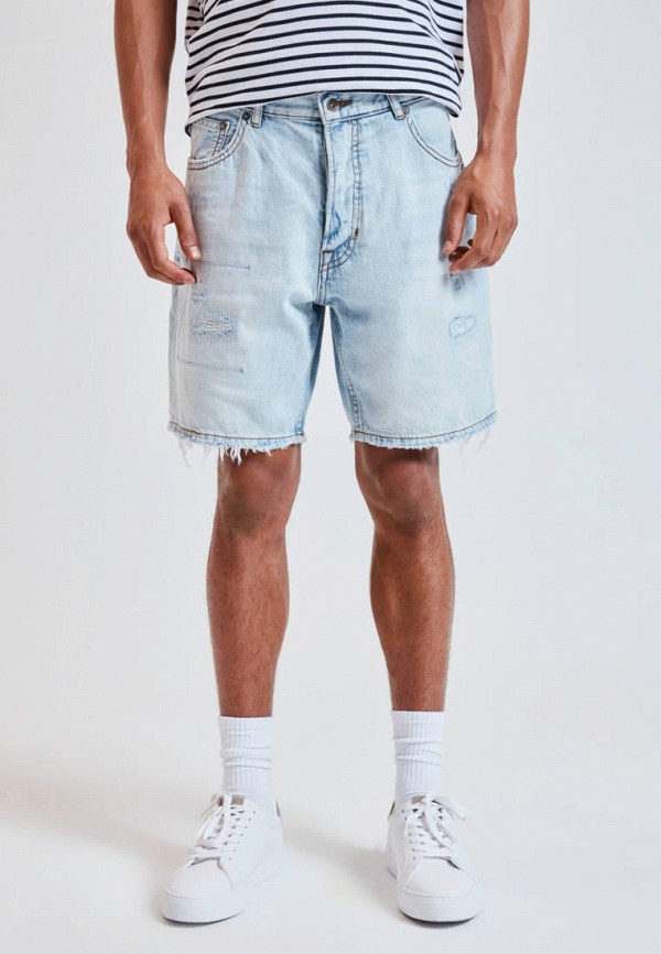 

Шорты джинсовые Pull&Bear, Голубой, Join Life