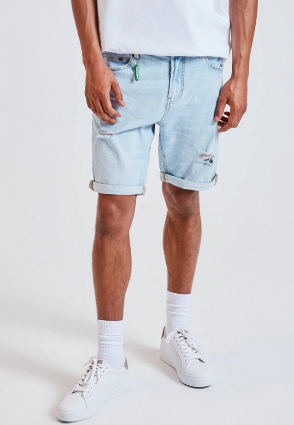 

Шорты джинсовые Pull&Bear, Голубой, Join life