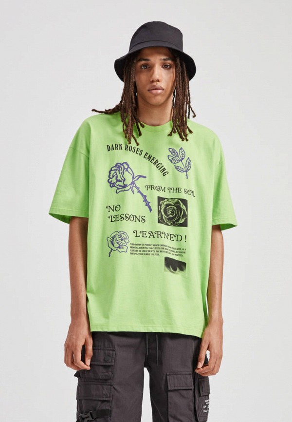 

Футболка Pull&Bear, Зеленый
