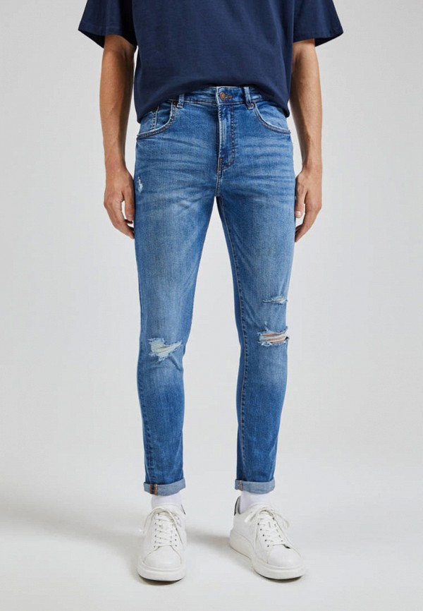 

Джинсы Pull&Bear, Синий, Join Life