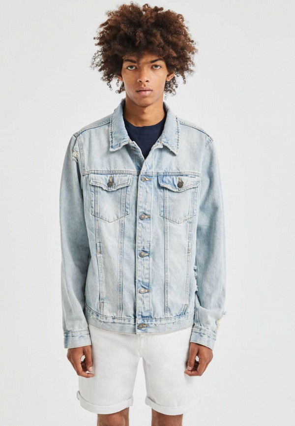 

Куртка джинсовая Pull&Bear, Голубой