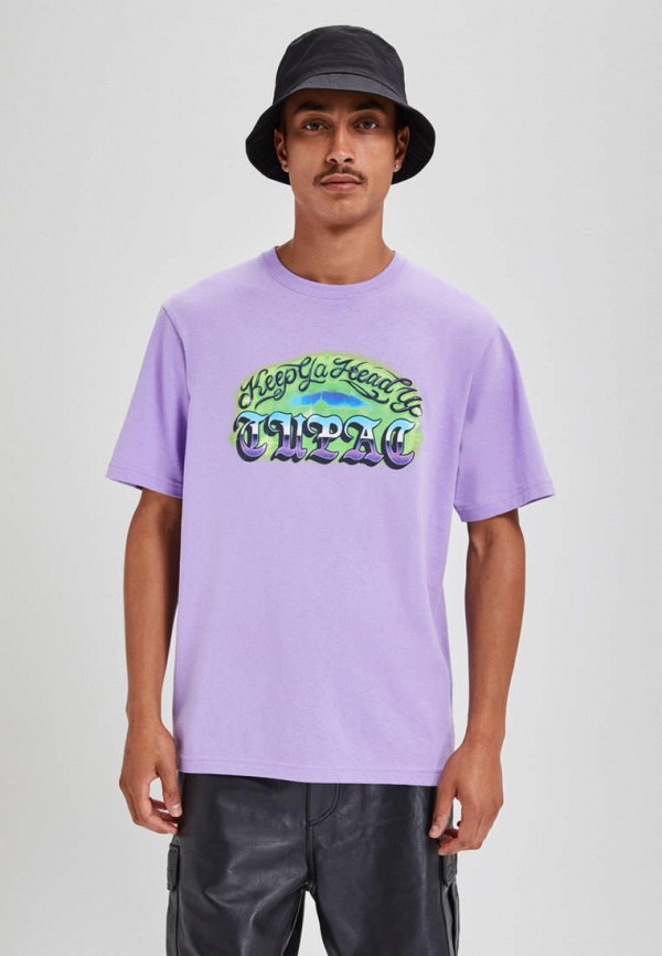 

Футболка Pull&Bear, Фиолетовый