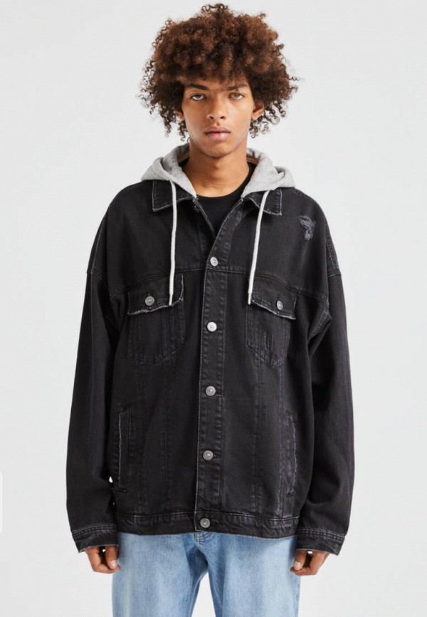 

Куртка джинсовая Pull&Bear, Черный