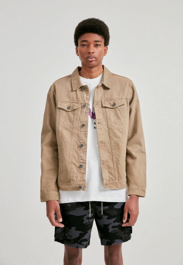 

Куртка джинсовая Pull&Bear, Бежевый
