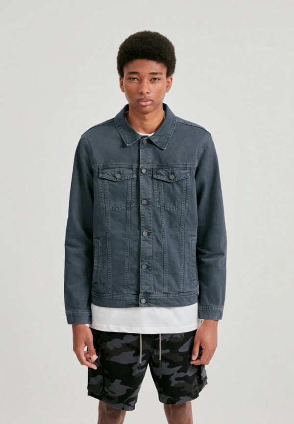 

Куртка джинсовая Pull&Bear, Серый