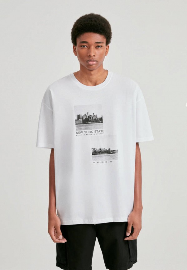 

Футболка Pull&Bear, Белый