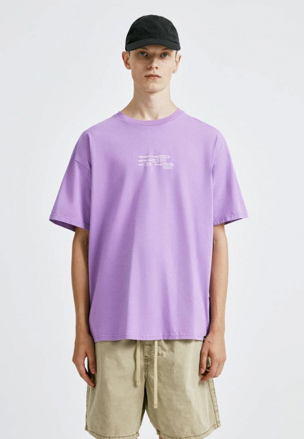 

Футболка Pull&Bear, Фиолетовый