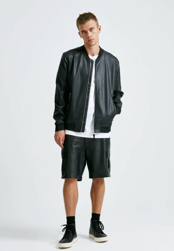 фото Куртка кожаная pull&bear
