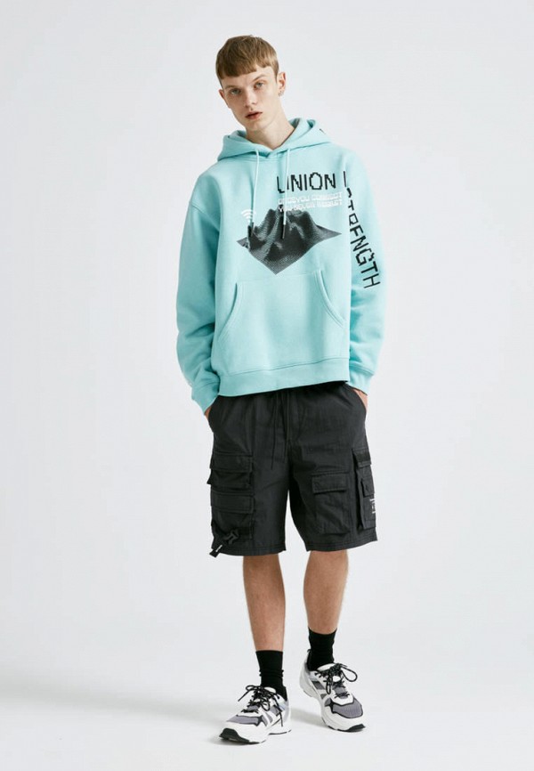 

Худи Pull&Bear, Бирюзовый