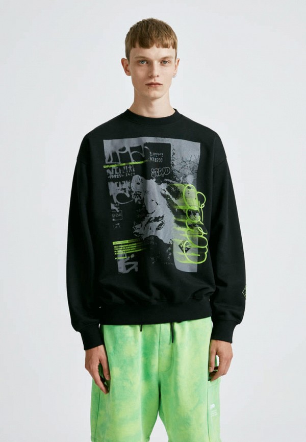 

Свитшот Pull&Bear, Черный