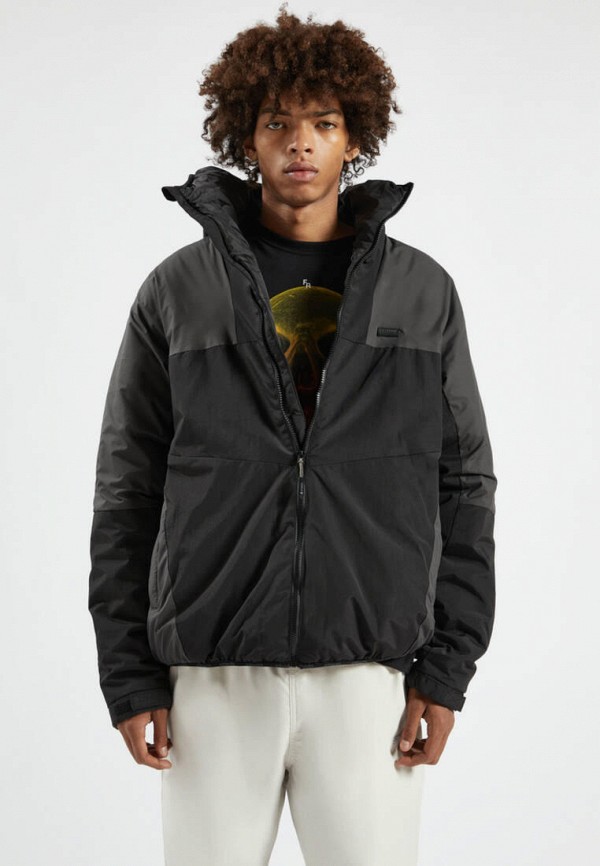 

Куртка утепленная Pull&Bear, Черный, Join Life
