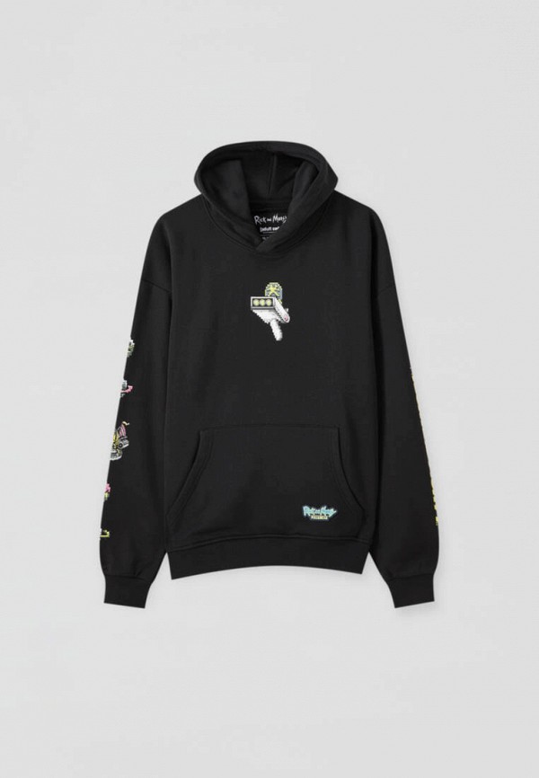 

Худи Pull&Bear, Черный, RICK & MORTY