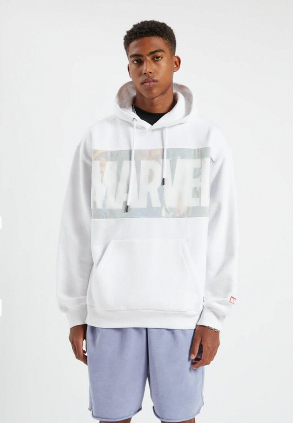 

Худи Pull&Bear, Белый, MARVEL