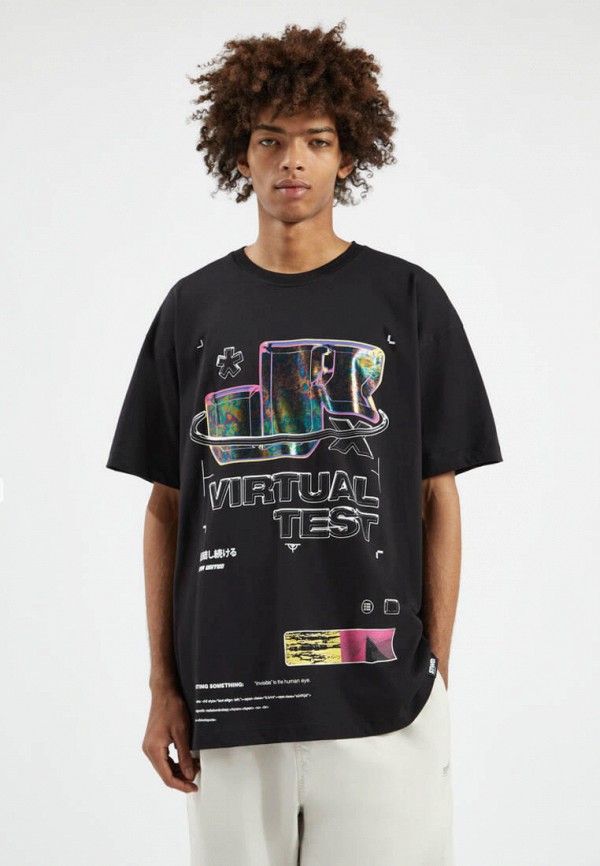 

Футболка Pull&Bear, Черный