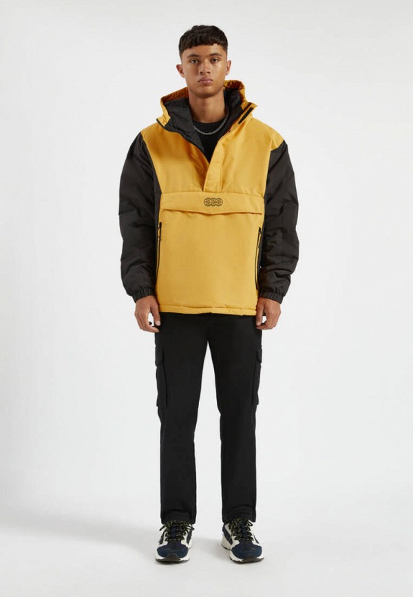 

Куртка утепленная Pull&Bear, Желтый