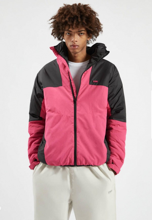 

Куртка утепленная Pull&Bear, Розовый, Join Life
