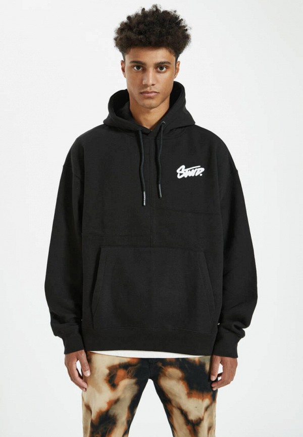 

Худи Pull&Bear, Черный, Join Life